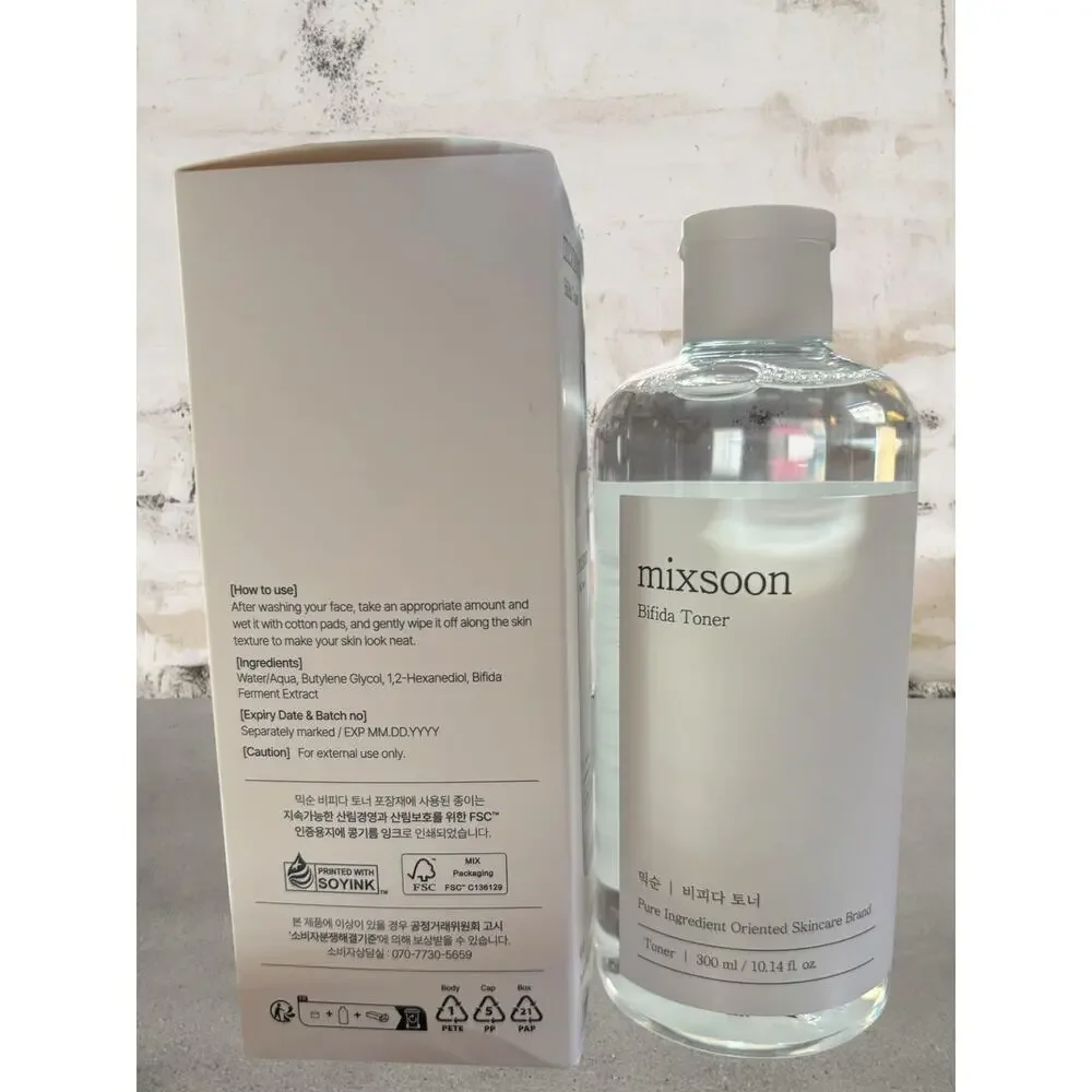 Mixsoon Bifida Toner 300ml NIB